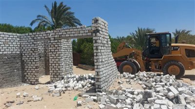 استمرار حملات إزالة التعديات على الأراضي الزراعية وأملاك الدولة