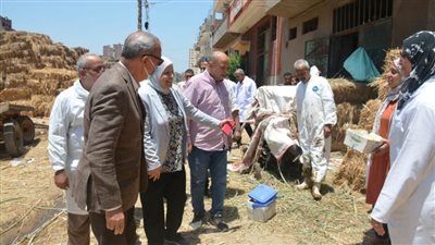 محافظ القليوبية يشهد انطلاق الحملة القومية للتحصين ضد 