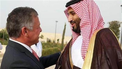 ولي العهد السعودي يستقبل العاهل الأردني في مطار جدة