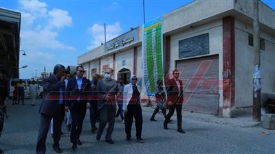 محافظ كفر الشيخ يتفقد مواقف سيارات الأجرة والسرفيس