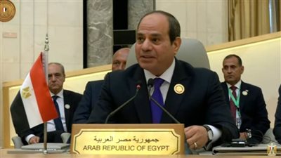 الرئيس السيسي: ضرورة تدعيم أركان الدول التي تمر بأزمات وتقوية مؤسساتها الوطنية