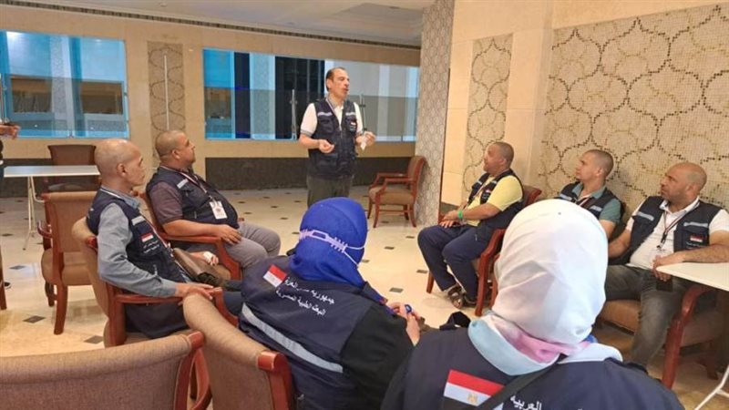 اجتماع البعثة الطبية