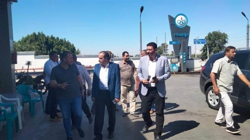 سكرتيري المنيا يتفقدان