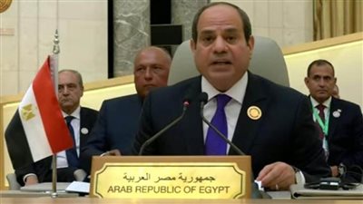 الرئيس السيسي: بكل الوسائل سنحمي أمننا القومي وما يرتبط به من خطوط حمراء