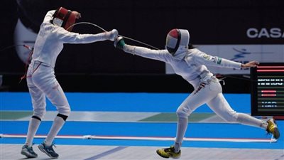 انطلاق منافسات سلاح السيف فردي سيدات ببطولة العالم للمبارزة بالقاهرة