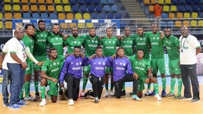 نيجيريا تهزم السنغال وتنافس على كأس الرئيس بأمم إفريقيا لليد