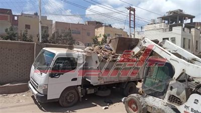 رفع الإشغالات وكفاءة الإنارة العامة بقرى ومدن كفر الشيخ