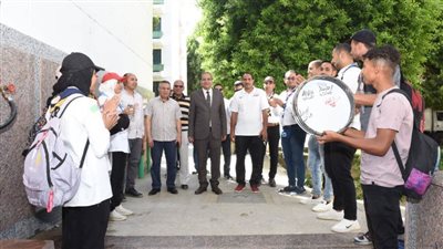 تربية رياضية سوهاج تطلق فعاليات المعسكر التدريبي الكشفي لإعداد قادة الكشافة والمرشدات 