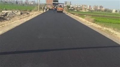الانتهاء من أعمال رصف ١٠ طرق بالبحيرة بتكلفة ١٣٤ مليون جنيه