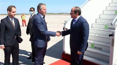 الرئيس السيسي يتوجه إلى مدينة برلين الألمانية