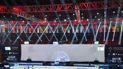 اليوم.. حفل افتتاح بطولة العالم للسلاح باستاد القاهرة