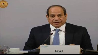 الرئيس السيسي : مصر ستعمل على تحقيق هدف الـ1.5 درجة مئوية والبناء على نتائج مؤتمر جلاسكو خلال كوب 27
