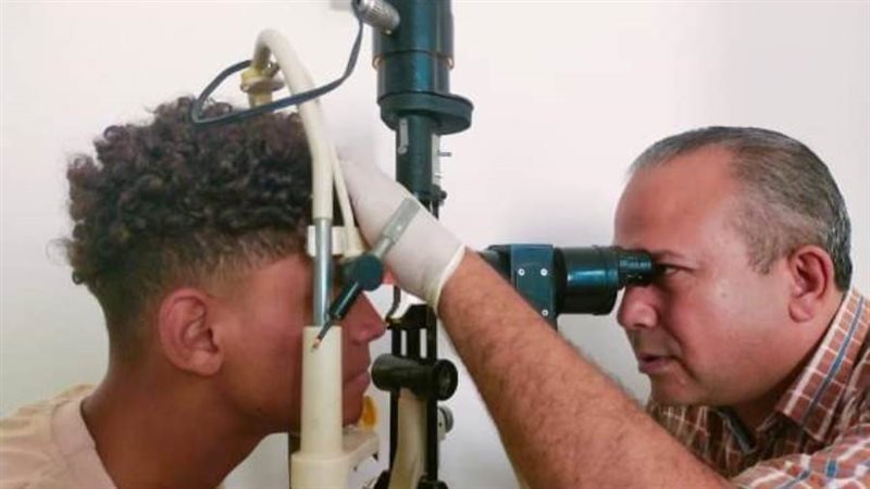 أثناء الكشف الطبي