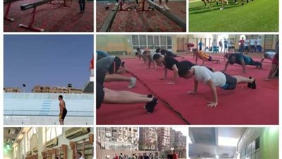 برنامج تأهيلى للياقة البدنية فى تربية رياضية بنين حلوان 