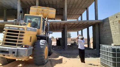 رئيس مركز ومدينة الحسنة: التصدى لجميع صور البناء المخالف