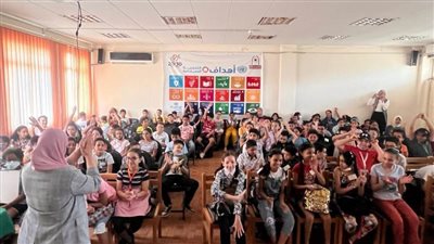 جامعة حلوان تواصل برامجها التعليمية والتنموية للأطفال