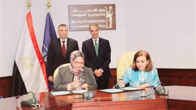 برتوكول تعاون بين وزارة الاتصالات وجامعة عين شمس لتقديم منصة شمس للتغير المناخي