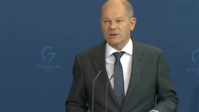 المستشار الألماني يناقش مع الرئيس السيسي تطورات الأزمة الأوكرانية وتداعياتها