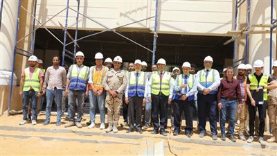 محافظ المنيا يتفقد الأعمال الإنشائية لجامعة المنيا الأهلية بمدينة المنيا الجديدة