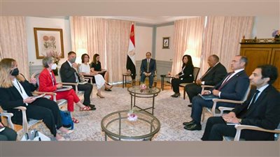 الرئيس السيسي يستقبل أنالينا بيربوك وزيرة الخارجية الألمانية