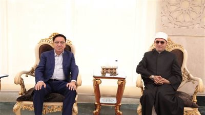 أمين «البحوث الإسلامية» يلتقي سفير كازخستان ويبحثان الاستفادة من جهود علماء الأزهر