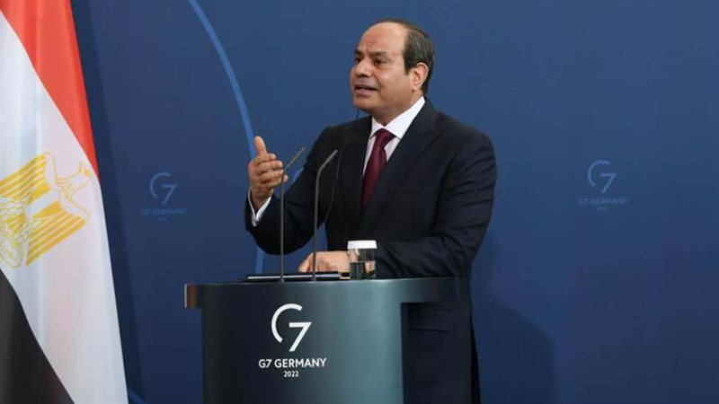 الرئيس السيسي على