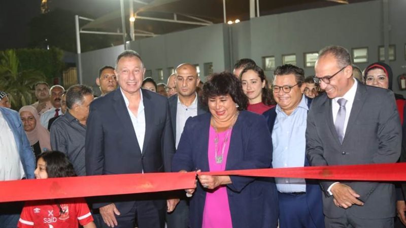 جانب من افتتاح المعرض