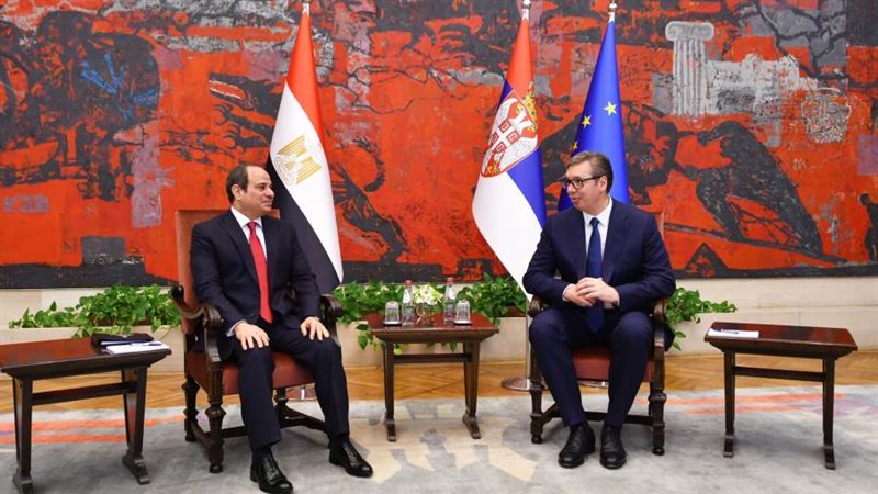 مباحثات الرئيس السيسي