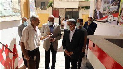 محافظ المنيا يتابع ختام امتحانات شهادة الثانوية العامة بعدد من اللجان