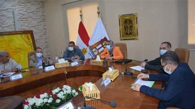 عبر الفيديو كونفرانس نائب محافظ الوادي الجديد تعقد اجتماعًا مع رؤساء المراكز