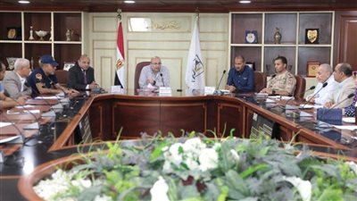 محافظ بني سويف والقطاعات الخدمية على أتم استعداد للأزمات والمشكلات الطارئة