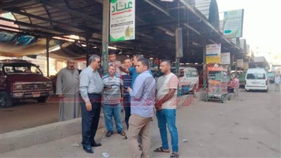 جولات ميدانية لرؤساء المدن لمتابعة مواقف سيارات الأجرة بكفر الشيخ