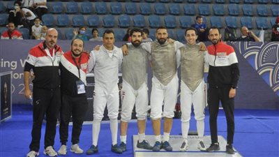 منتخب سلاح الشيش للرجال يكتسح أستراليا ويتأهل لدور الـ16