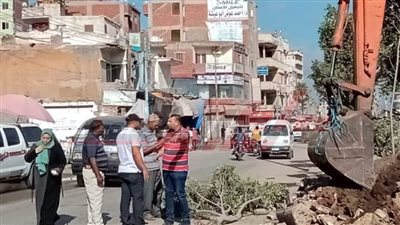 هيكل: يتفقد أعمال التطوير بمدينة سيدي سالم