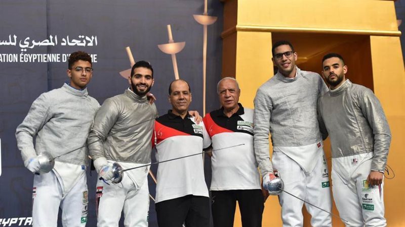 منتخب مصر لسلاح سيف