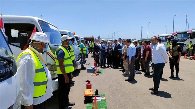 محافظ البحيرة يتفقد