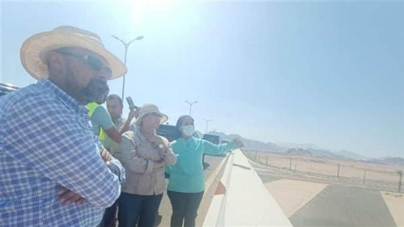 وزيرة البيئة تتفقد