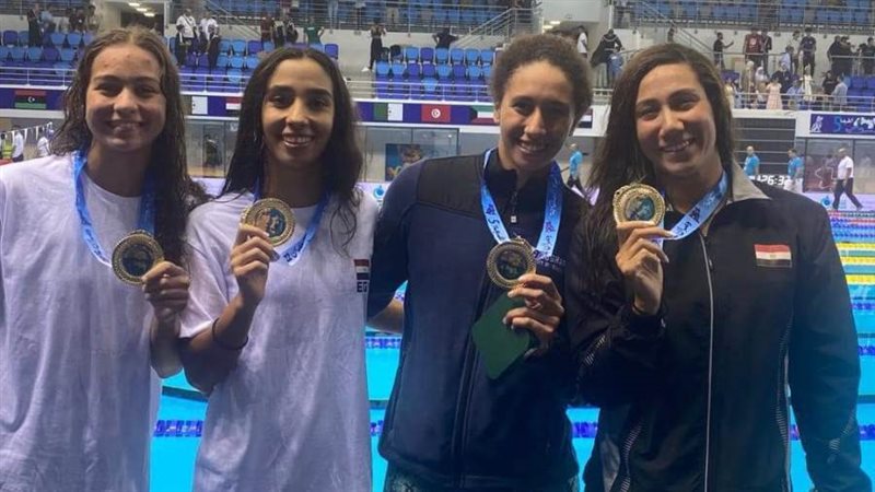 سباحو مصر يتألقون