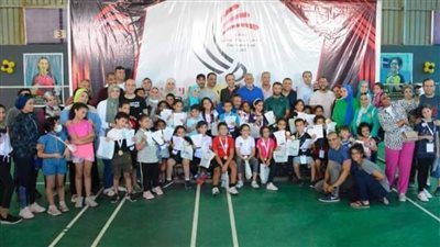 نجاح مبهر للمهرجان الأول لبراعم الريشة الطائرة لمنطقة القاهرة