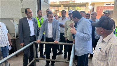 بتكلفة 450 مليون جنيه.. محافظ المنوفية يتفقد مشروع صرف صحي ساقية أبو شعرة