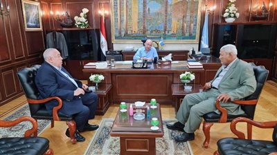 اجتماع لمحافظ الإسكندرية وفهيم لوضع الترتيبات النهائية لاستضافة البطولة العربية لكمال الأجسام