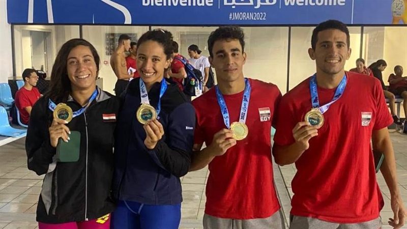 السباحة المصرية تتألق