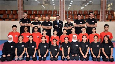 منتخب ناشئي التايكوندو يطير لبلغاريا للمشاركة في بطولة العالم