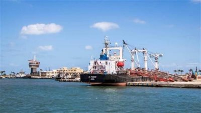 تداول 32 سفينة حاويات وبضائع عامة بميناء دمياط خلال 24 ساعة