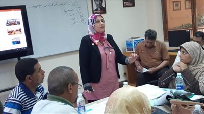 وكيل تعليم البحيرة يتابع فعاليات البرنامج التدريبي لمديري المدارس 