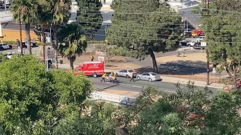 إطلاق نار بلوس أنجلوس