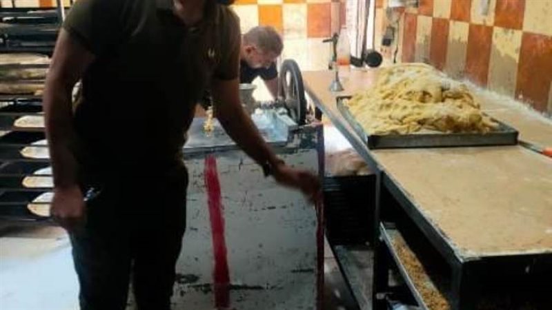 ضبط أغذية فاسدة