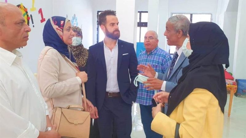 وفد مؤسسة أمديست