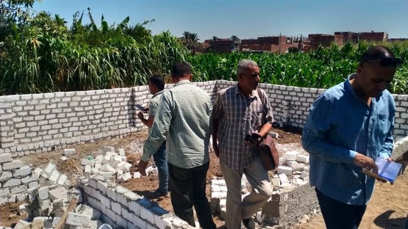 حملات إزالة على الأراضي