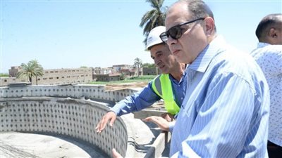 محافظ أسيوط يتفقد أعمال توسعة محطة مياه منفلوط المرشحة بتكلفة 301 مليون جنيه